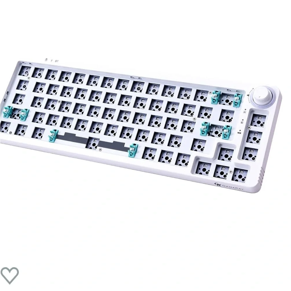 GamaKay 2.4G Wired Bluetooth 3 Mode Mechanical Keyboard LK67 Modular DIY Gamma
